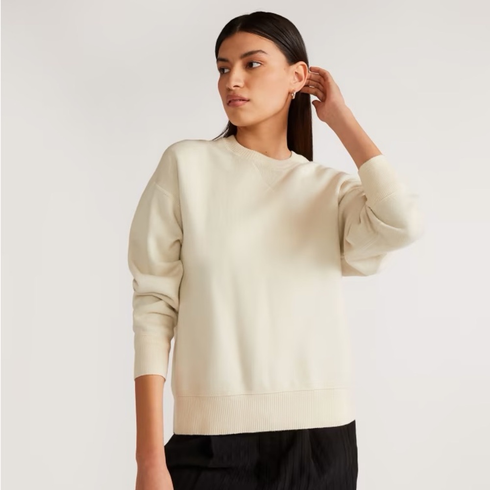 Everlane cotton-merino sweatshirt